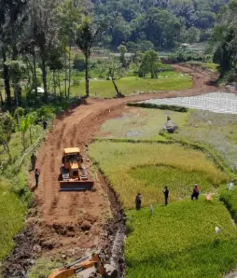 Progres TMMD Subang Hari Ke-14 Capai Target Fisik progres TMMD Subang
