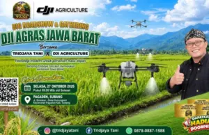 Roadshow Drone Pertanian DJI Agras Digelar di Subang roadshow drone pertanian