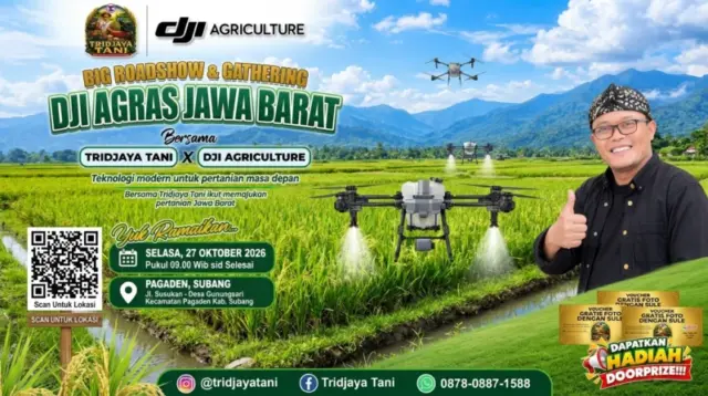 roadshow drone pertanian